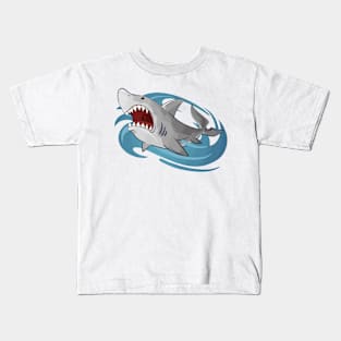 Shark Cartoon Kids T-Shirt